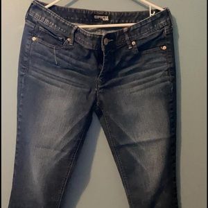 EXPRESS Jeans Skinny, Low rise 
Size 10